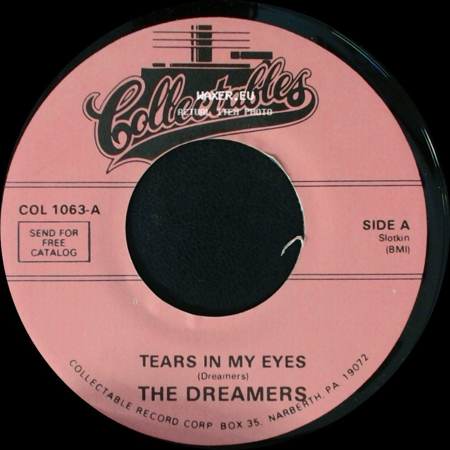The Dreamers - Tears In My Eyes / 535 side A