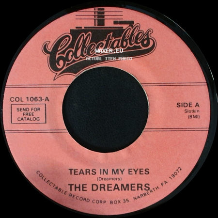 The Dreamers - Tears In My Eyes / 535 side A