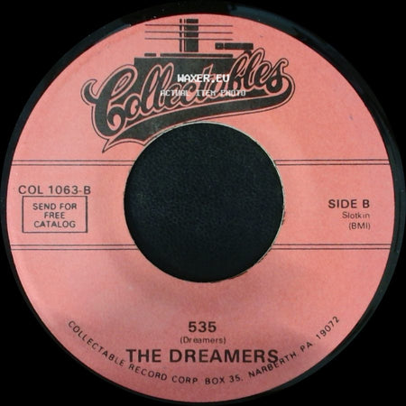 The Dreamers - Tears In My Eyes / 535 side B