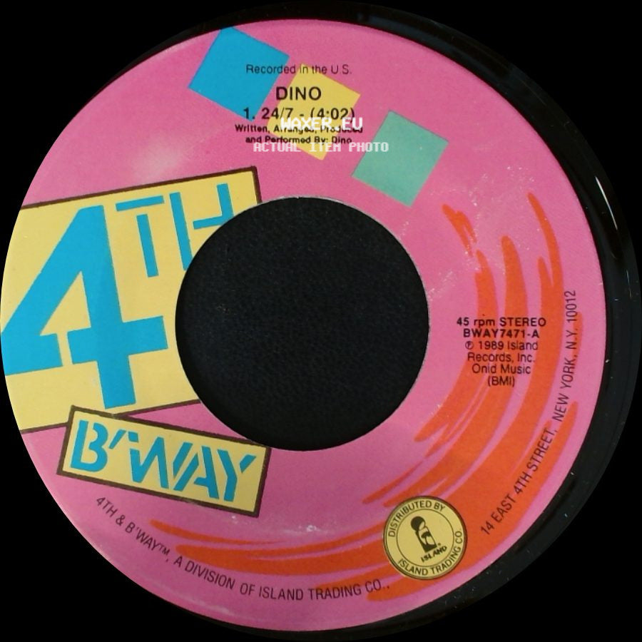 Dino - 24/7 / Nighttime Lovekind (Edit) side A