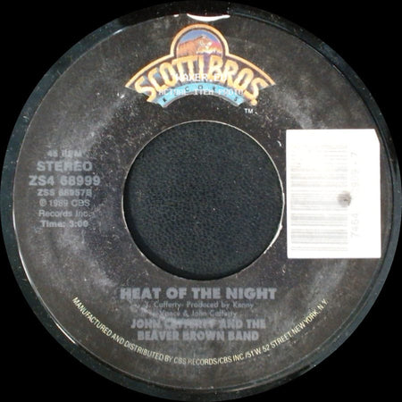 John Cougar And The Beaver Brown Band / John Cafferty And The Beaver Brown Band - Heat Of The Night / Pride & Passion side A