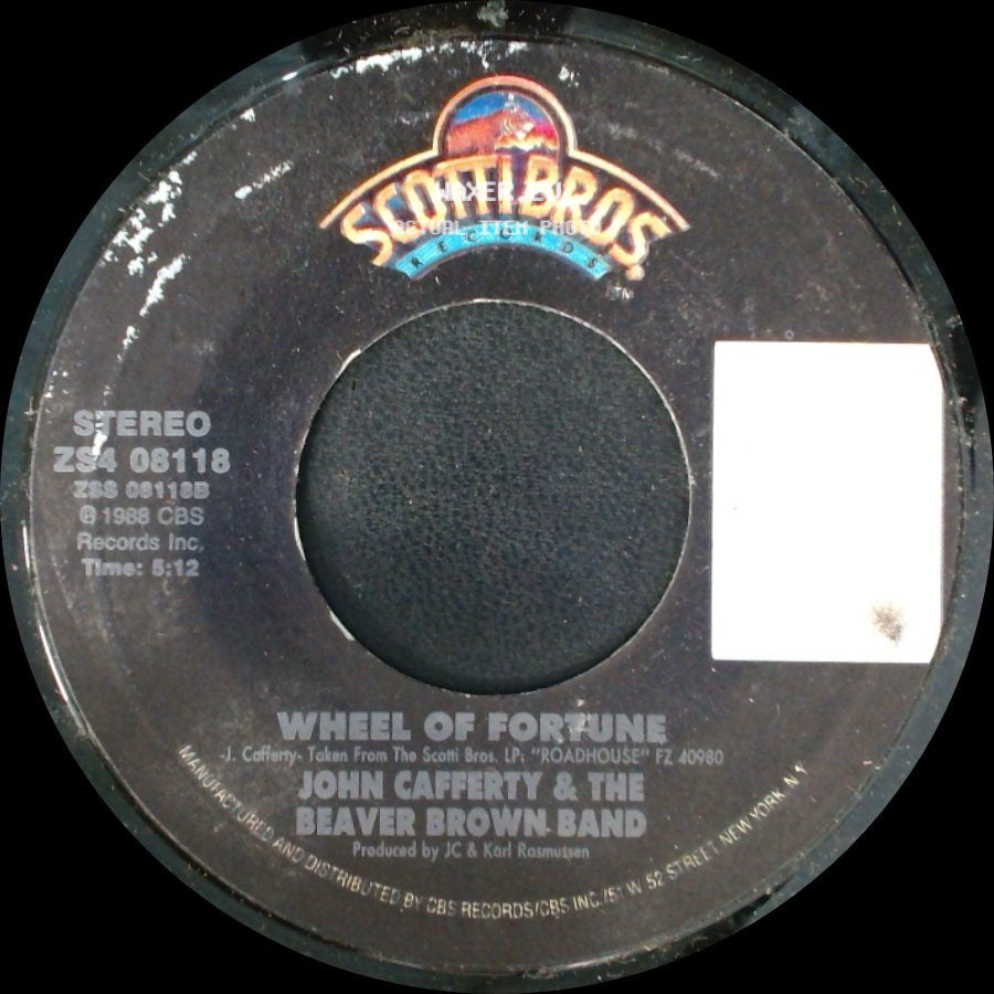 John Cafferty & The Beaver Brown Band - Wheel Of Fortune / Killing Time side A