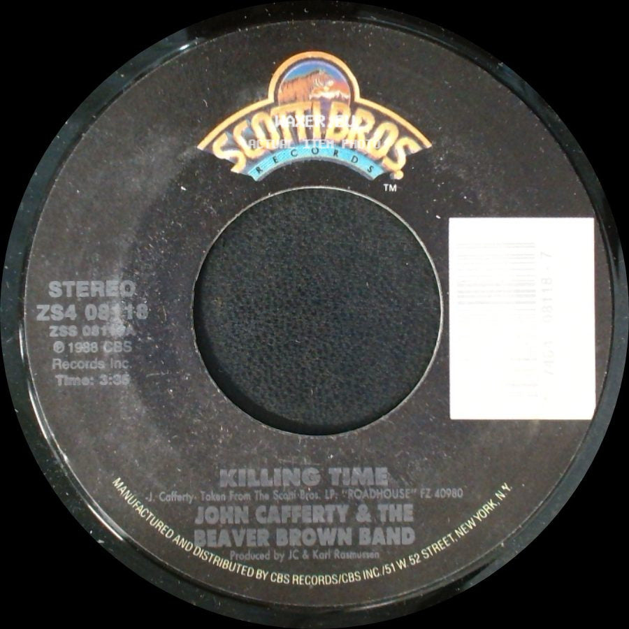 John Cafferty & The Beaver Brown Band - Wheel Of Fortune / Killing Time side B