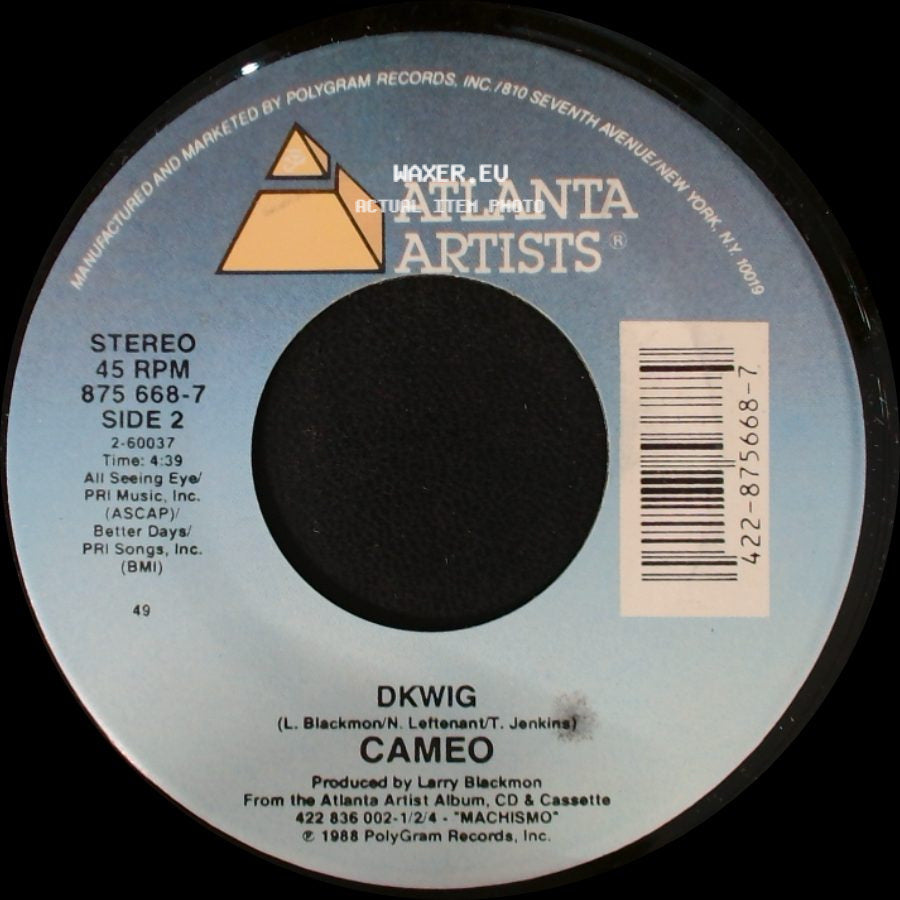 Cameo - I Want It Now / Dkwig side B