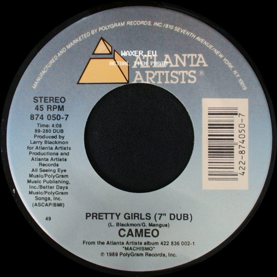 Cameo - Pretty Girls (7" Dub) / Pretty Girls side A