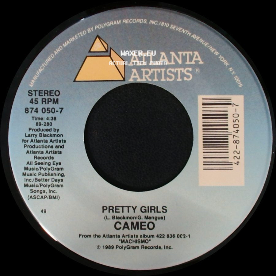 Cameo - Pretty Girls (7" Dub) / Pretty Girls side B
