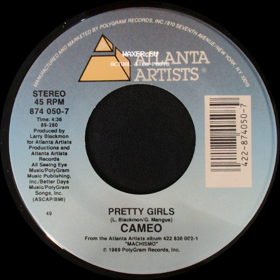 Cameo - Pretty Girls (7" Dub) / Pretty Girls side B