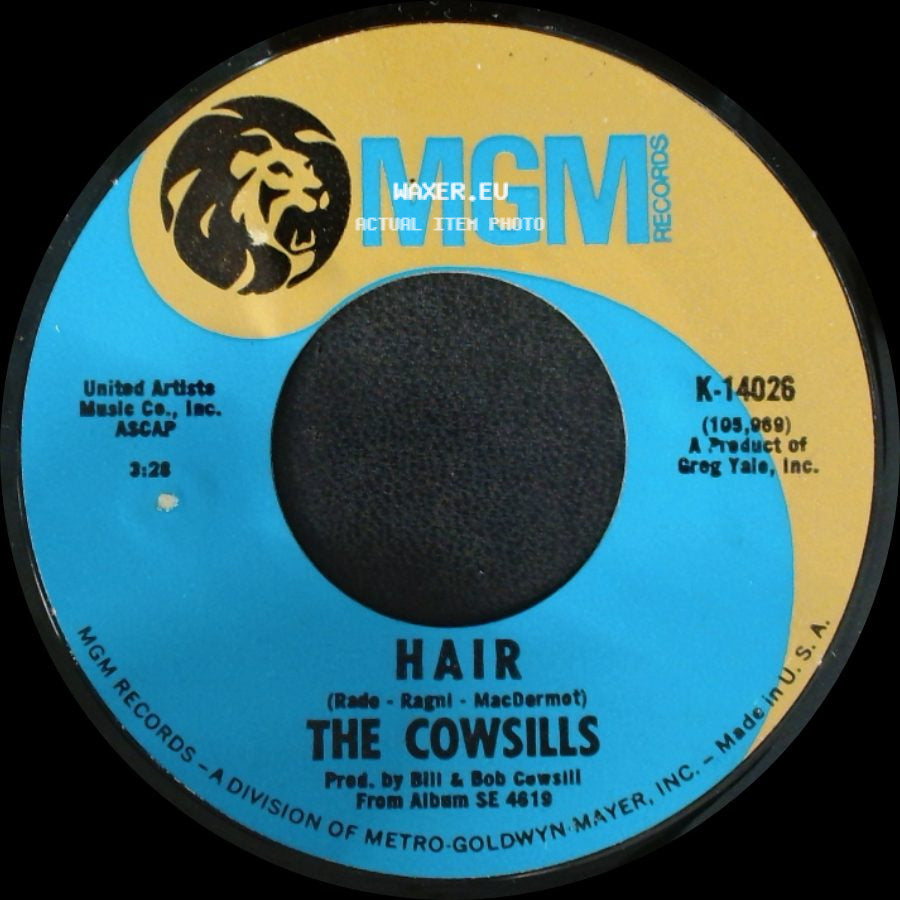 The Cowsills - What Is Happy? / Hair side B