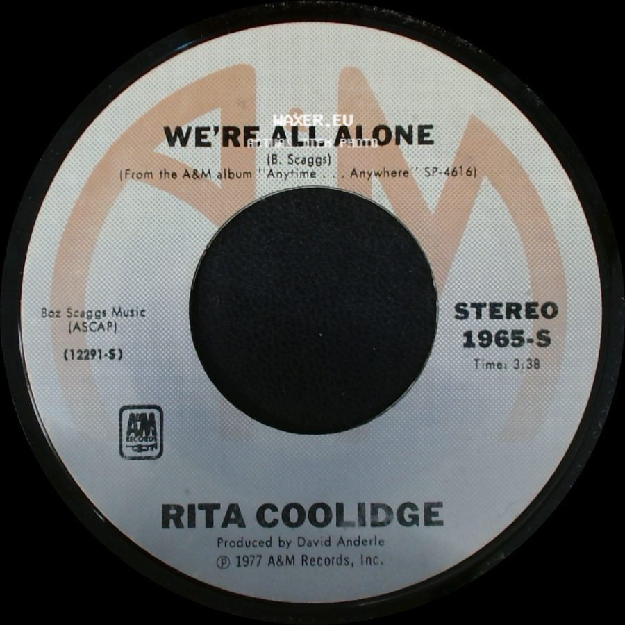 Rita Coolidge - We're All Alone / Southern Lady side A