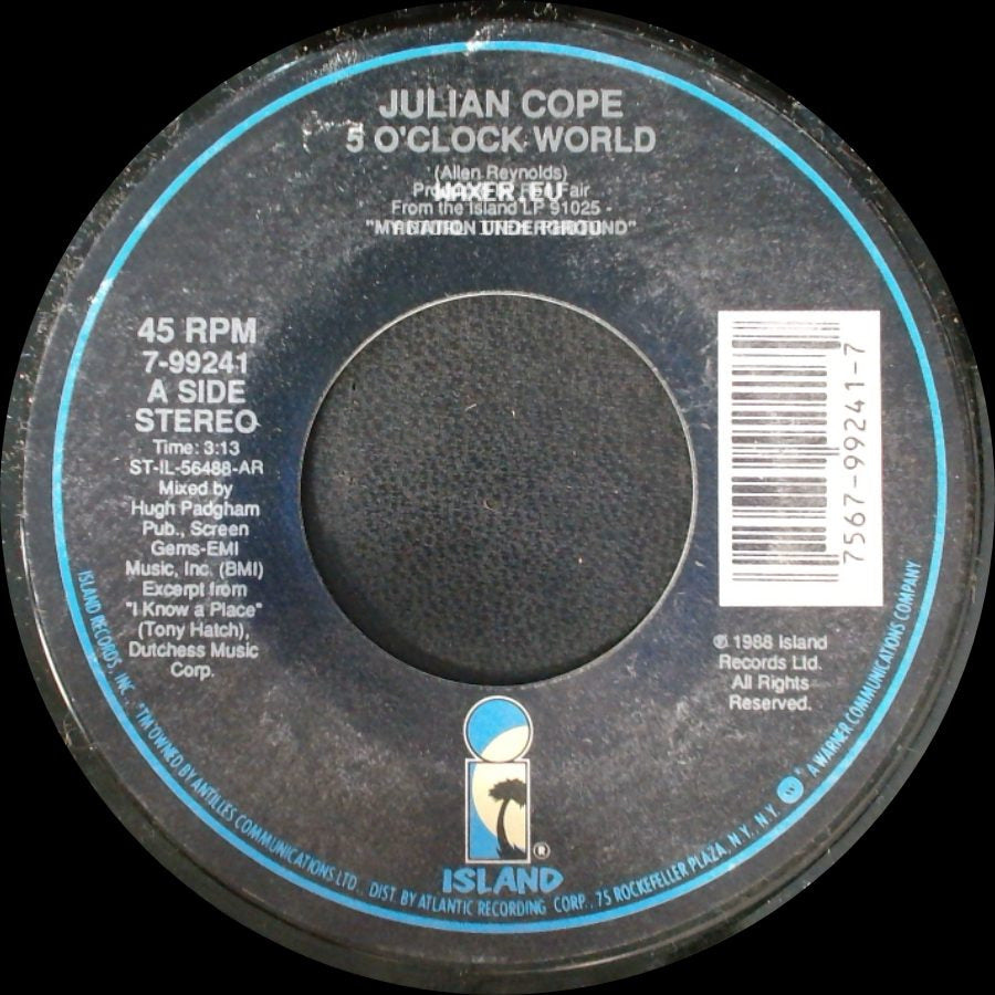 Julian Cope - 5 O'clock World / S.P.Q.R. side A