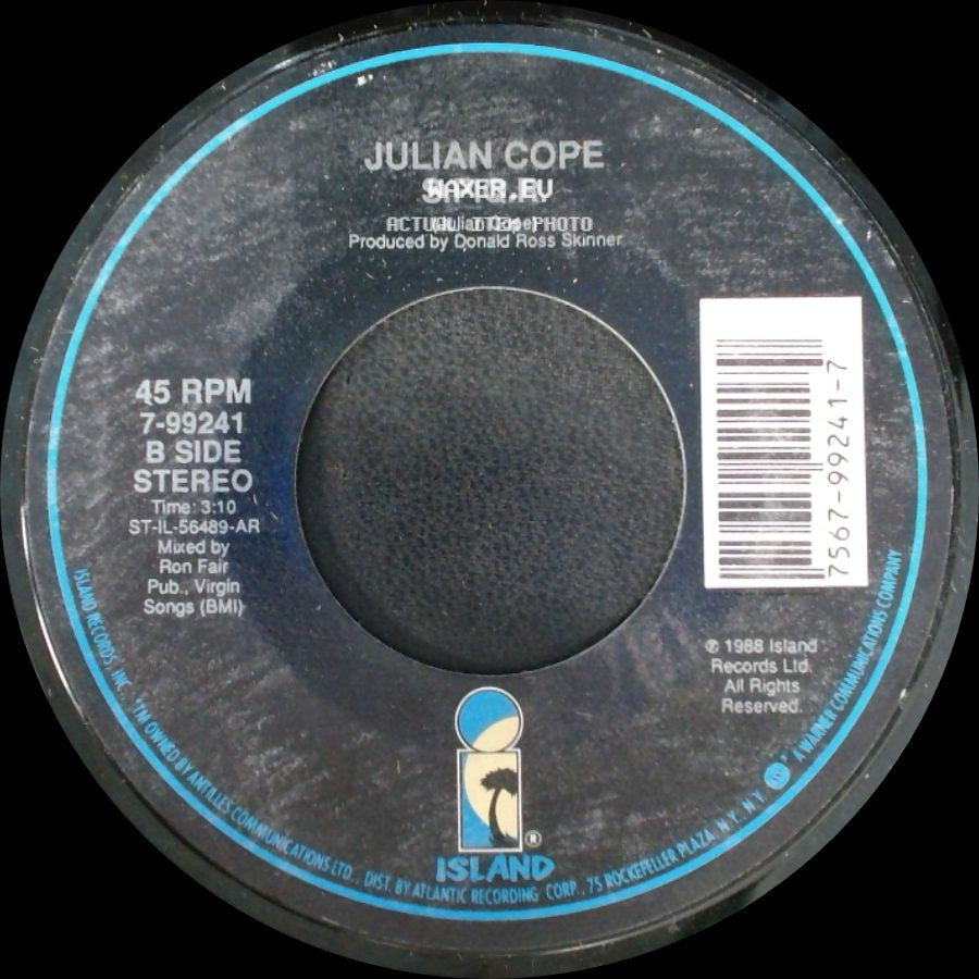 Julian Cope - 5 O'clock World / S.P.Q.R. side B