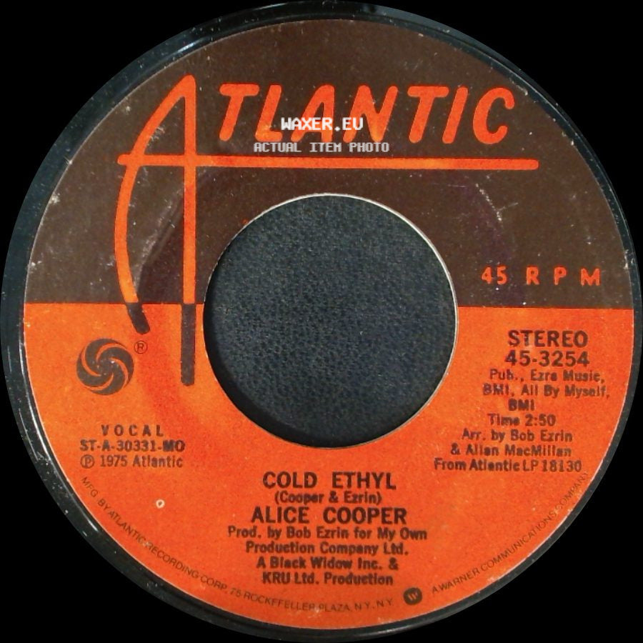Alice Cooper - Cold Ethyl / Only Women side A
