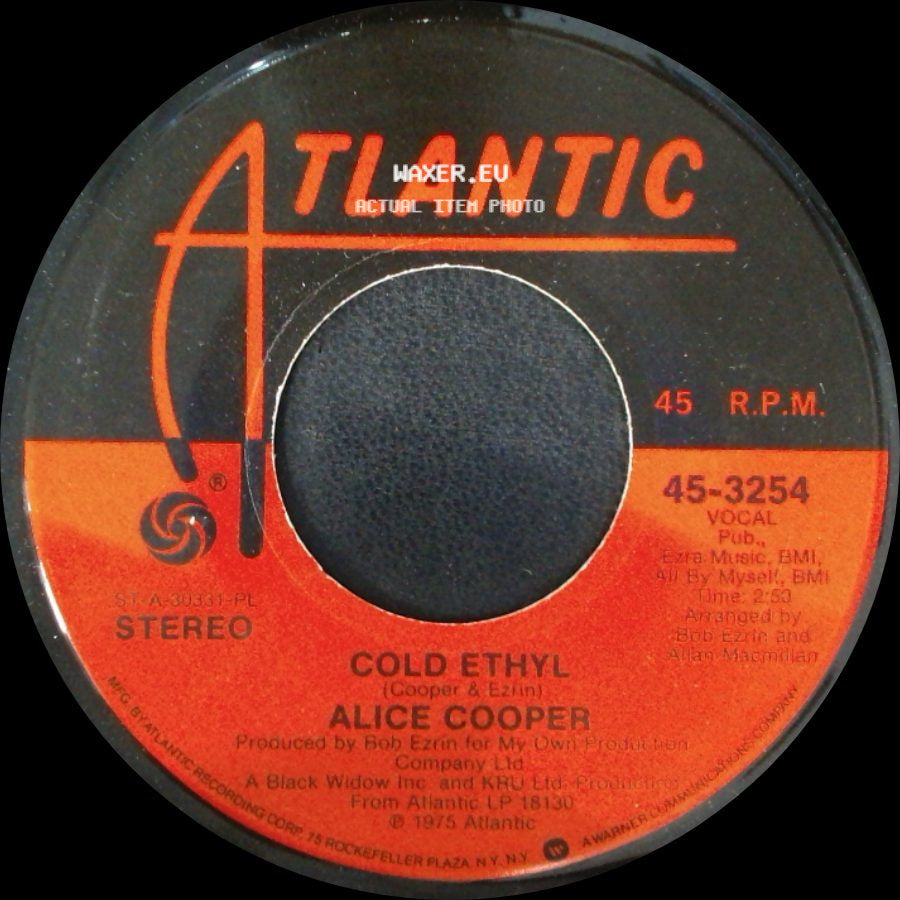Alice Cooper - Cold Ethyl / Only Women side A