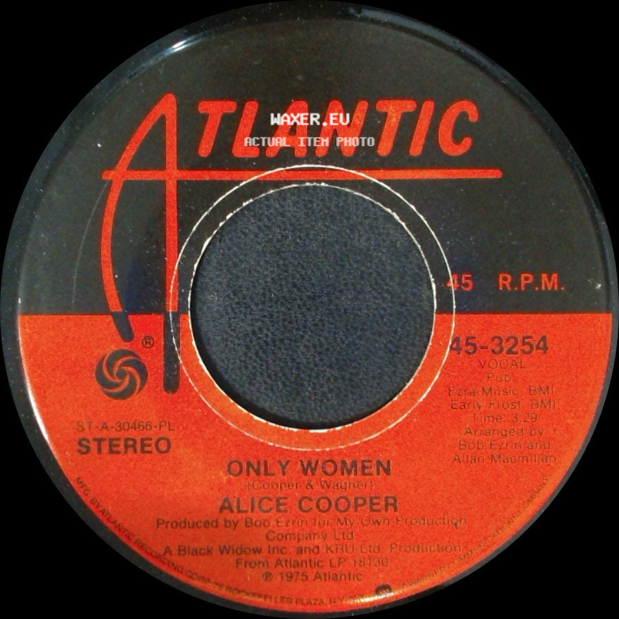 Alice Cooper - Cold Ethyl / Only Women side B
