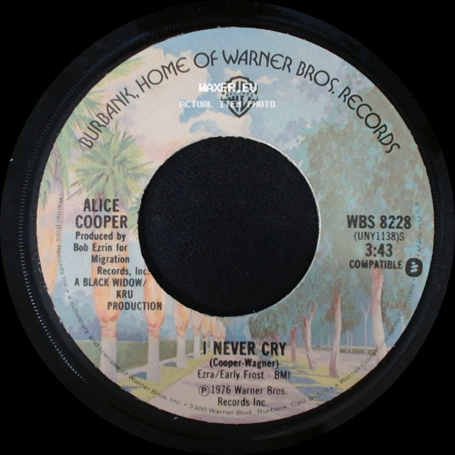 Alice Cooper - I Never Cry / Go To Hell side A