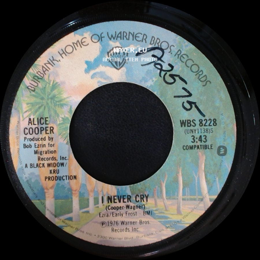 Alice Cooper - I Never Cry / Go To Hell side A