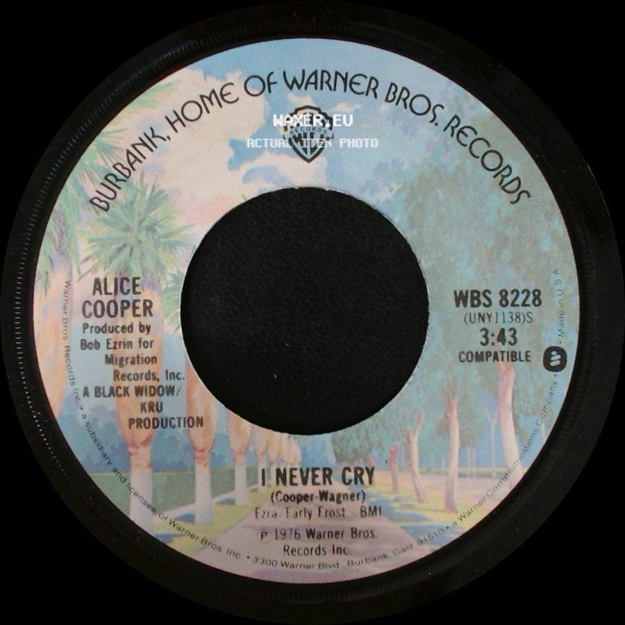 Alice Cooper - I Never Cry / Go To Hell side A