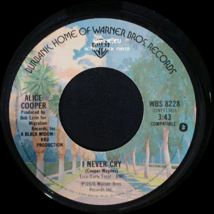 Alice Cooper - Go To Hell / I Never Cry side B