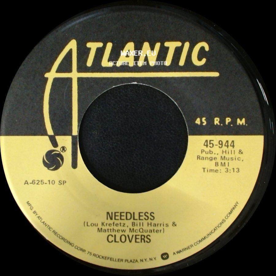 Clovers - Needless / Fool, Fool, Fool side A