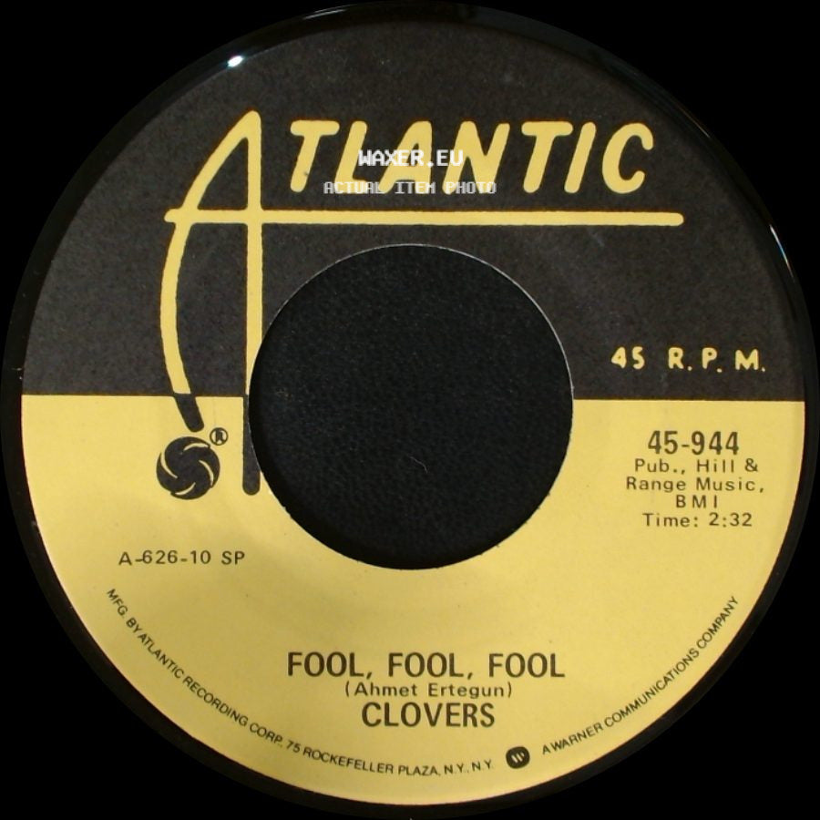 Clovers - Needless / Fool, Fool, Fool side B