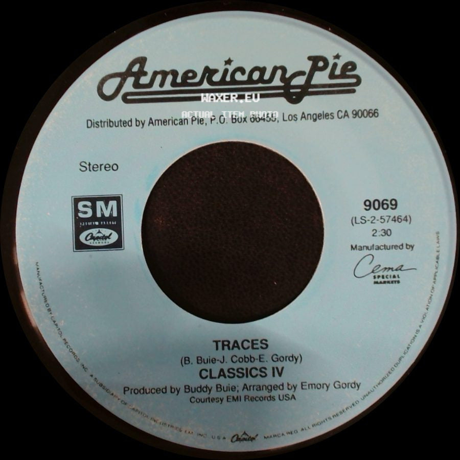 Classics Iv - Spooky / Traces side B