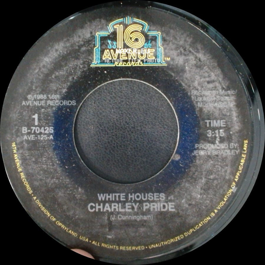 Charley Pride - White Houses / Shouldn't It Be Easier Than This side A