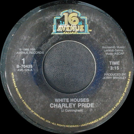 Charley Pride - White Houses / Shouldn't It Be Easier Than This side A