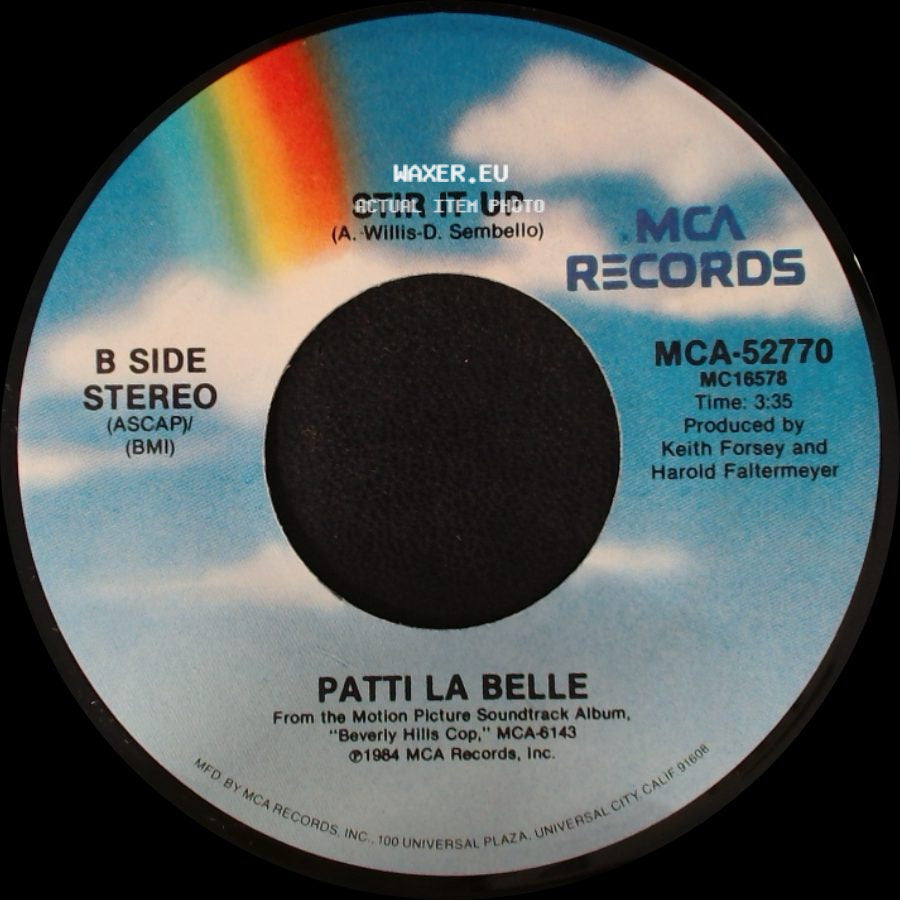 Patti La Belle And Michael Mcdonald / Patti La Belle - On My Own / Stir It Up side B