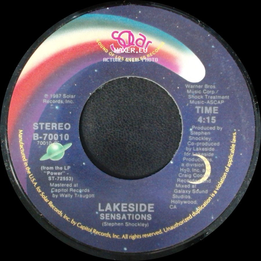Lakeside - Sensations / Bullseye side A