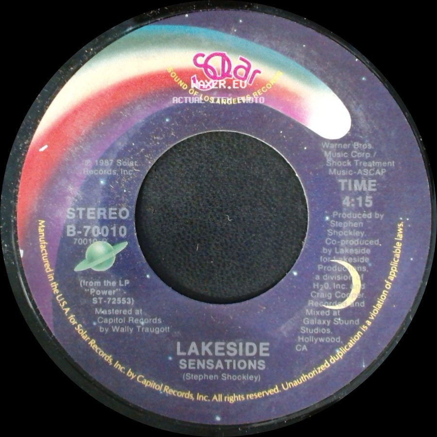 Lakeside - Sensations / Bullseye side A