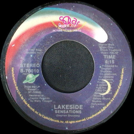 Lakeside - Sensations / Bullseye side A