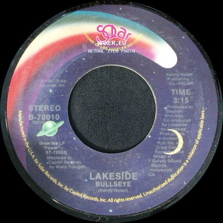 Lakeside - Sensations / Bullseye side B