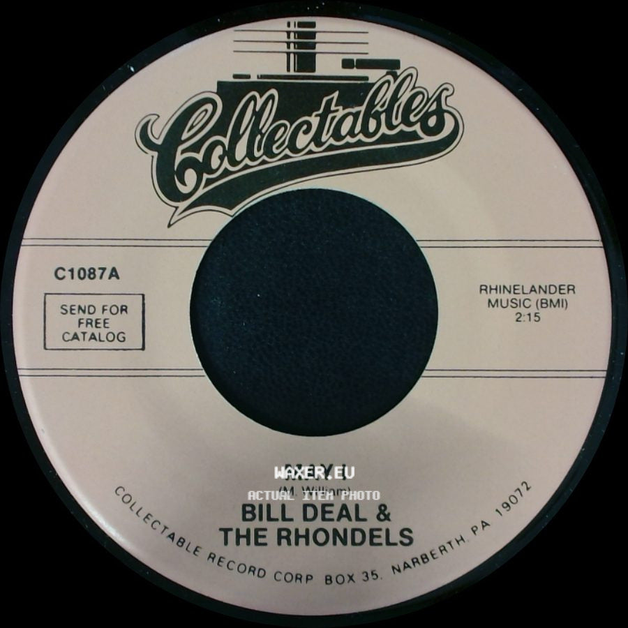Bill Deal & The Rhondels - Day By Day My Love Grown Stronger / May I side B