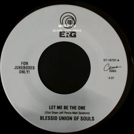 Blessid Union Of Souls - I Believe (Alternate Radio Mix) / Let Me Be The One side B
