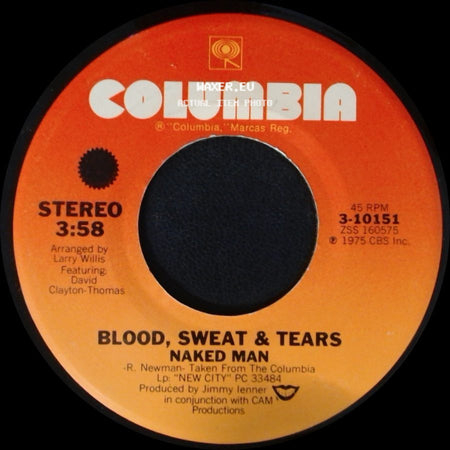 Blood, Sweat & Tears - Naked Man / Got To Get You Into My Life side A