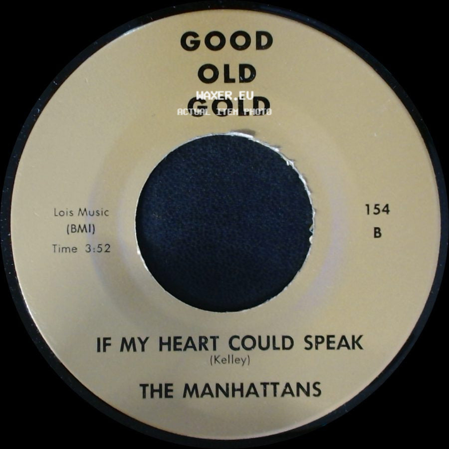The Manhattans / The Blender - If My Heart Could Speak / Daughter side A