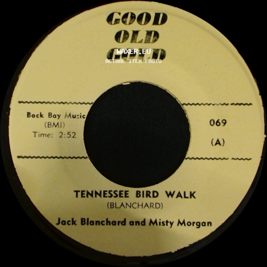 The Young Hearts / Jack Blanchard And Misty Morgan - Misty / Tennessee Bird Walk side B
