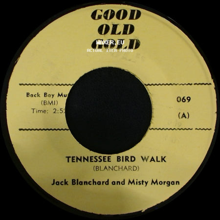 The Young Hearts / Jack Blanchard And Misty Morgan - Misty / Tennessee Bird Walk side B