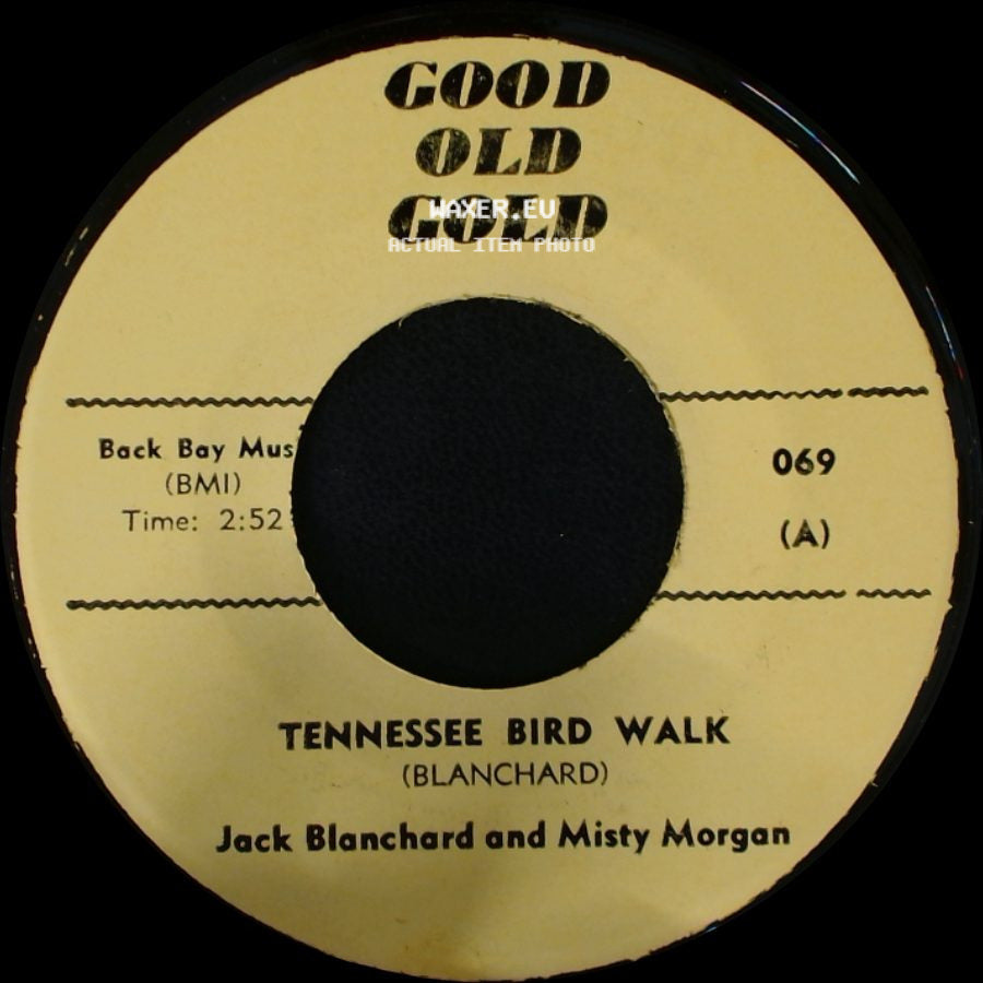 Jack Blanchard And Misty Morgan / The Young Hearts - Tennessee Bird Walk / Misty side A