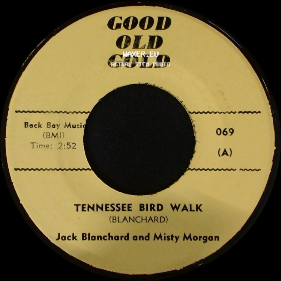 Jack Blanchard And Misty Morgan / The Young Hearts - Tennessee Bird Walk / Misty side A