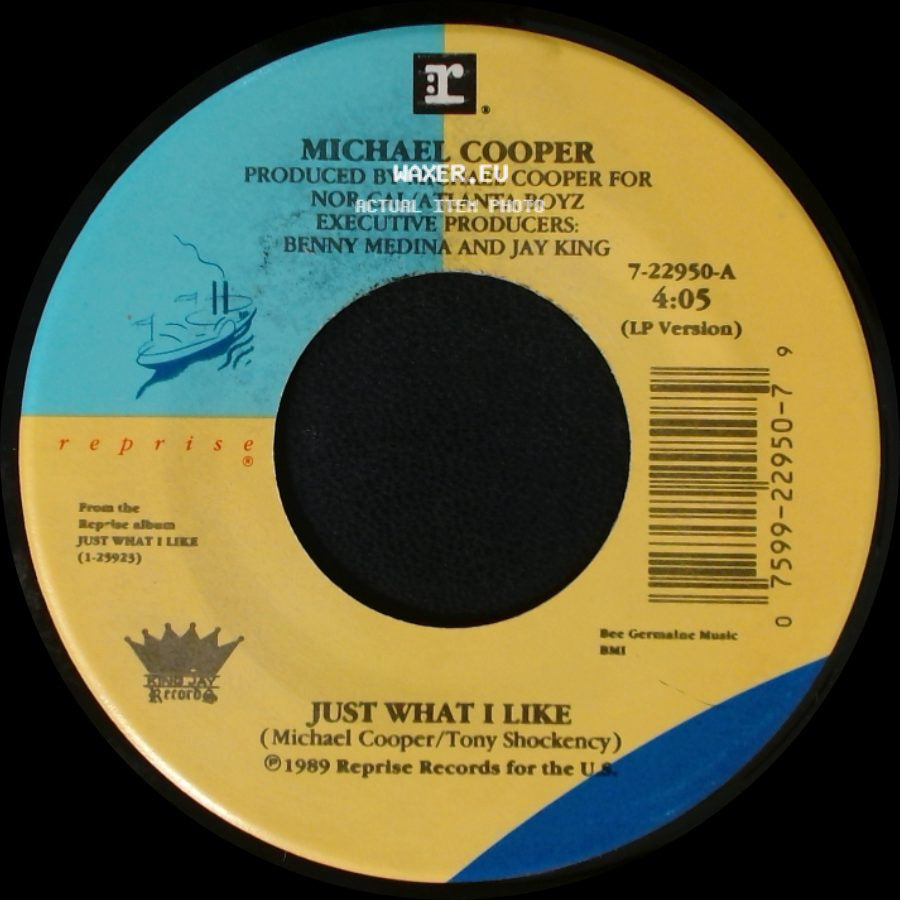 Michael Cooper - Just What I Like / Just What I Like side B