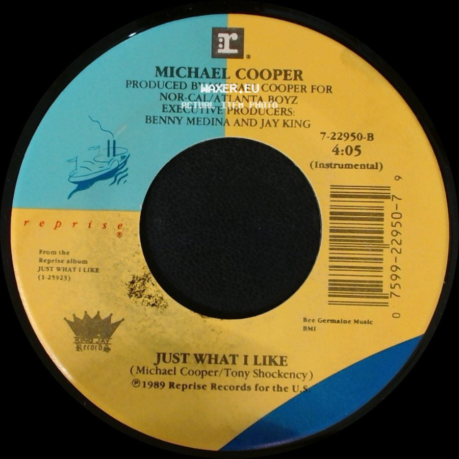 Michael Cooper - Just What I Like / Just What I Like side B