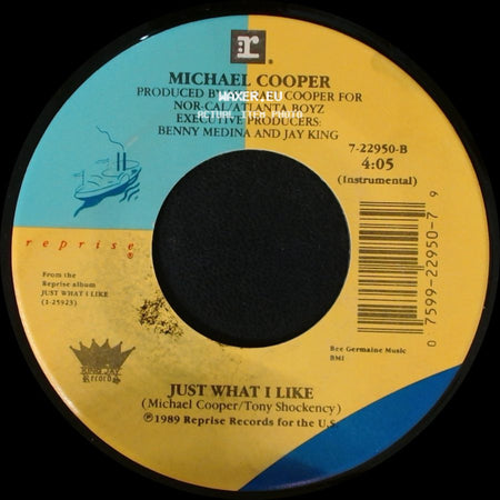 Michael Cooper - Just What I Like / Just What I Like side B
