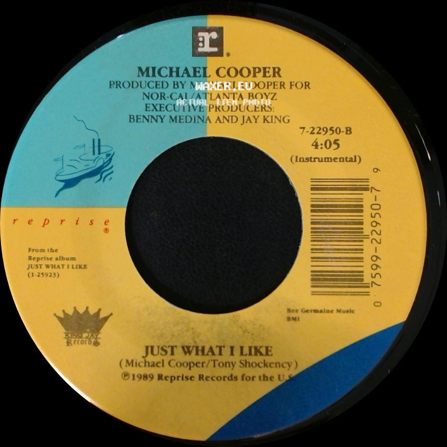 Michael Cooper - Just What I Like / Just What I Like side B