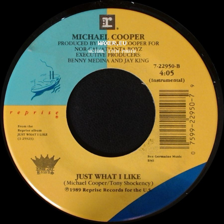 Michael Cooper - Just What I Like / Just What I Like side B