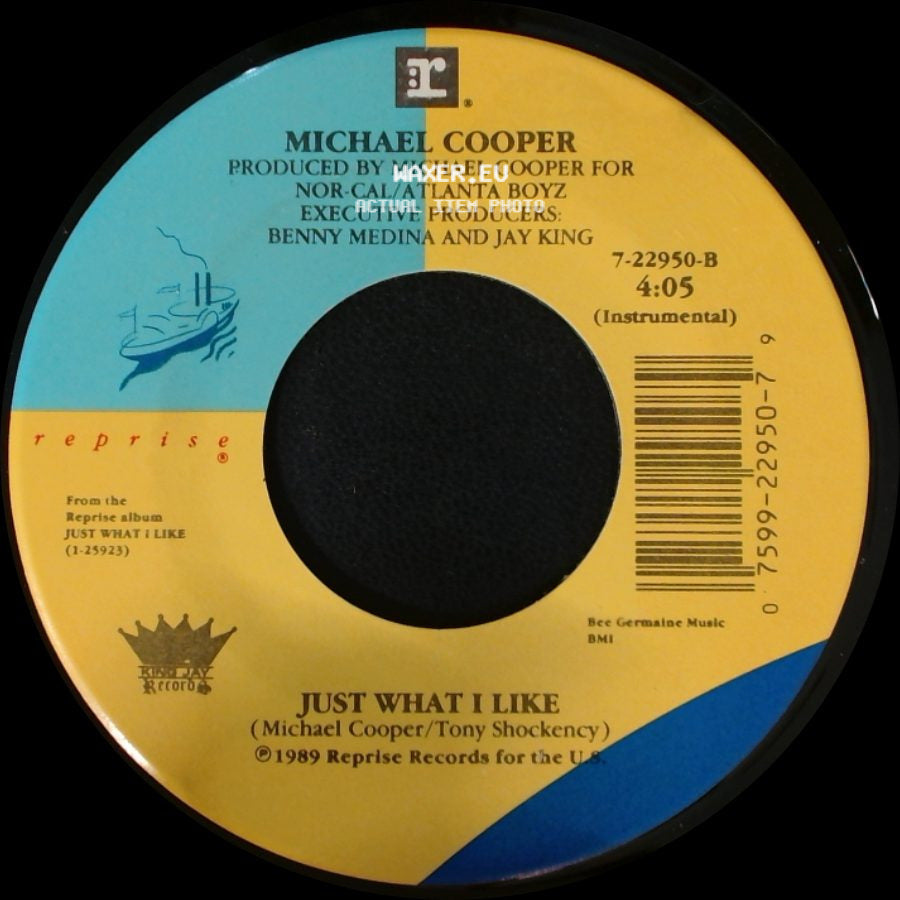Michael Cooper - Just What I Like / Just What I Like side B