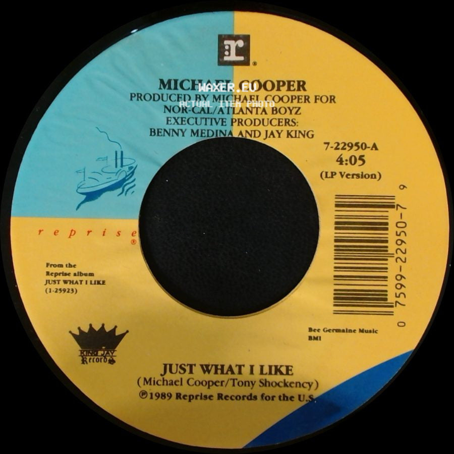 Michael Cooper - Just What I Like / Just What I Like side A
