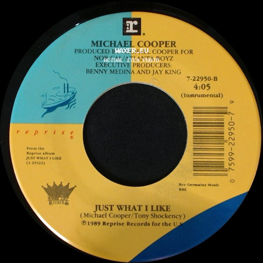 Michael Cooper - Just What I Like / Just What I Like side B