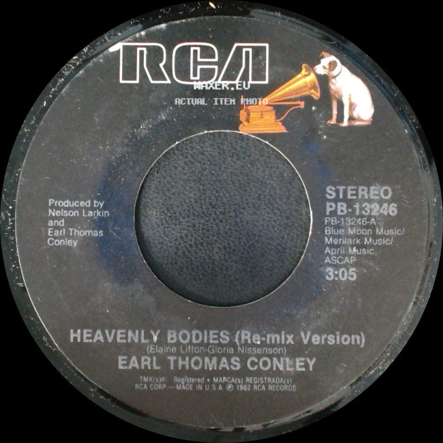 Earl Thomas Conley - Heavenly Bodies (Re-Mix Version) / The Highway Home (Re-Mix Version) side A