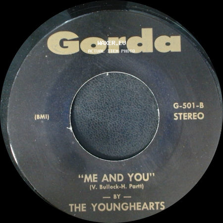 The Incredibles / The Younghearts - I'll Make It Easy / Me And You side B